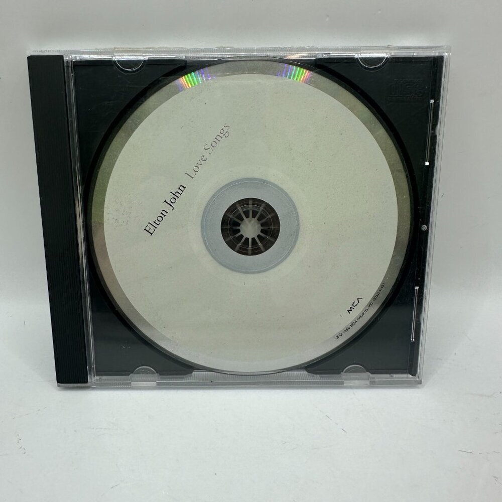 Elton John Love Songs CD Album MCA Records
